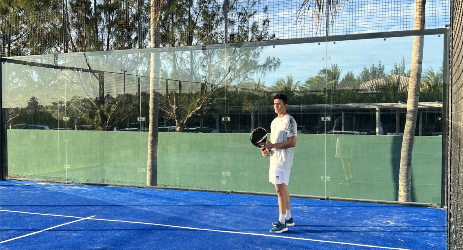 Vila Selvagem e sua quadra de padel | Foto: Divulgação
